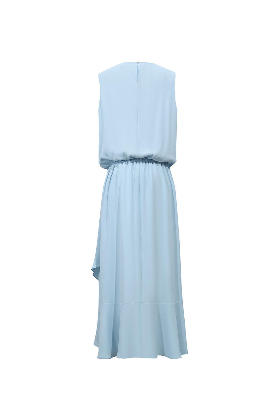 Ruffled Chiffon Dress|AMII