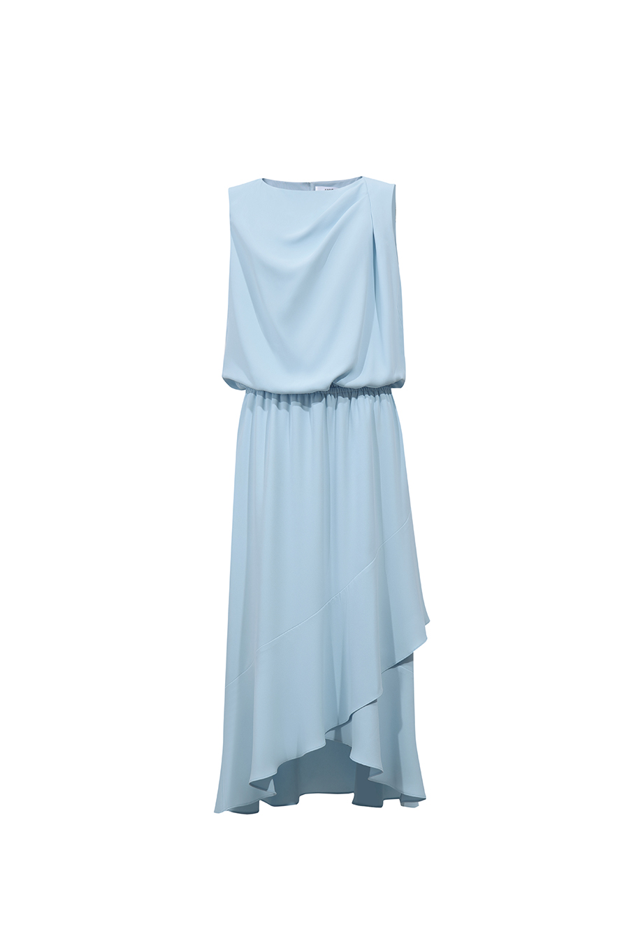 Ruffled Chiffon Dress|AMII