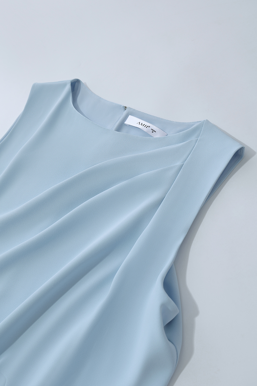 Ruffled Chiffon Dress|AMII