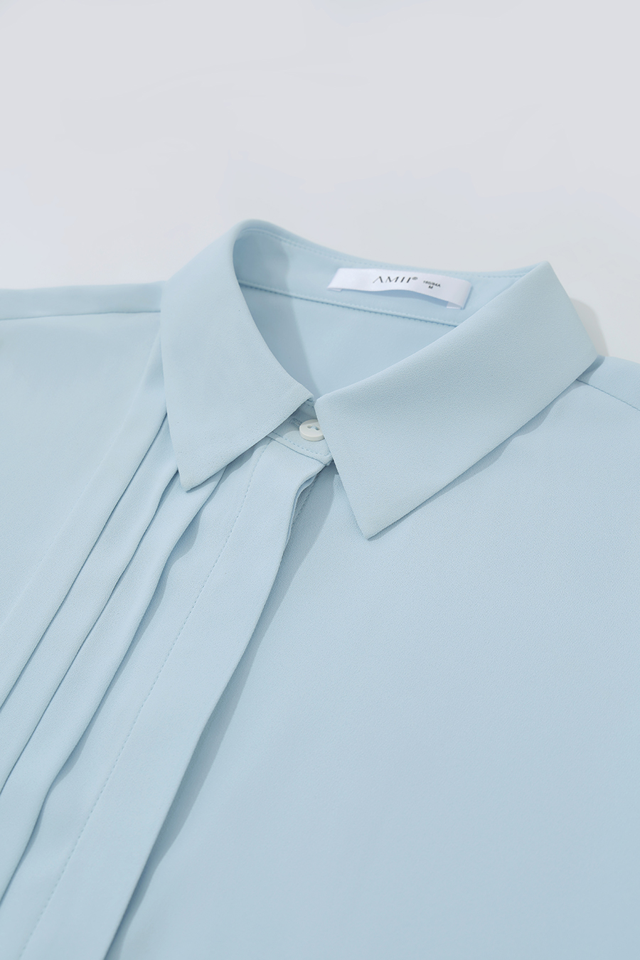 Asymmetric Sleeve Chiffon Blouse|AMII