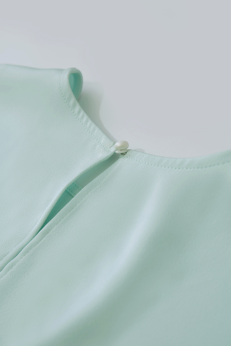 Asymmetric Sleeve Chiffon Top