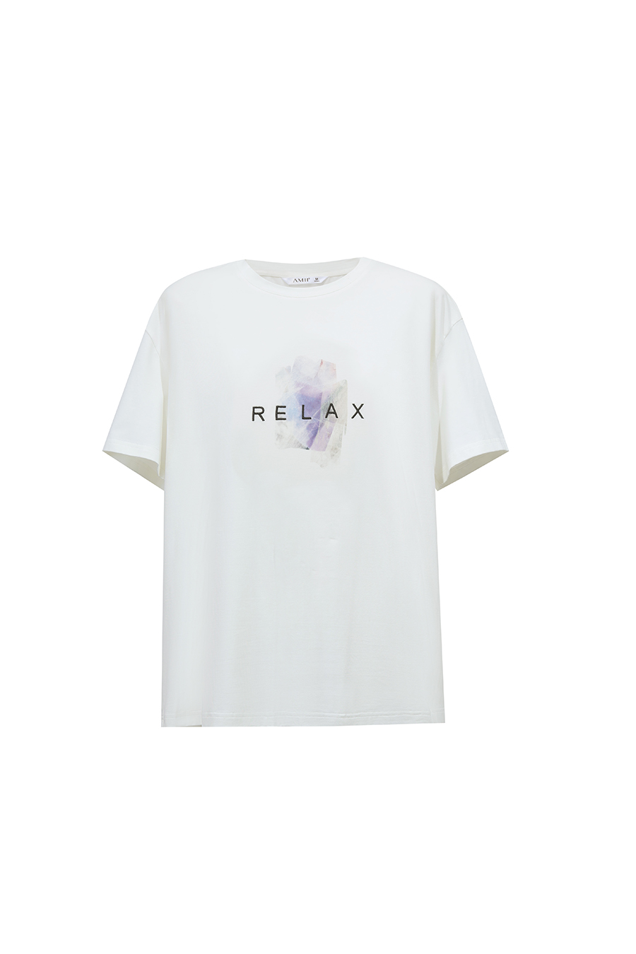 Running Stitch Printed T-shirt|AMII