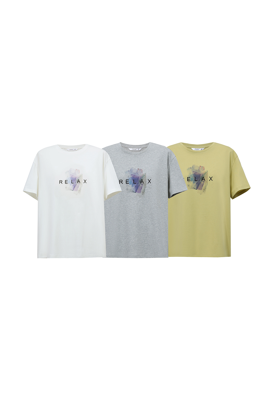 Running Stitch Printed T-shirt|AMII
