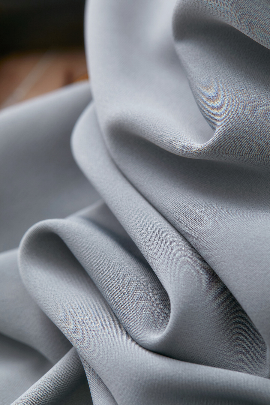 Gathered Sleeveless Chiffon Blouse|AMII