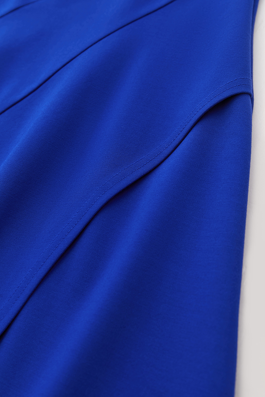 Crew Neck Waist-tied Dress