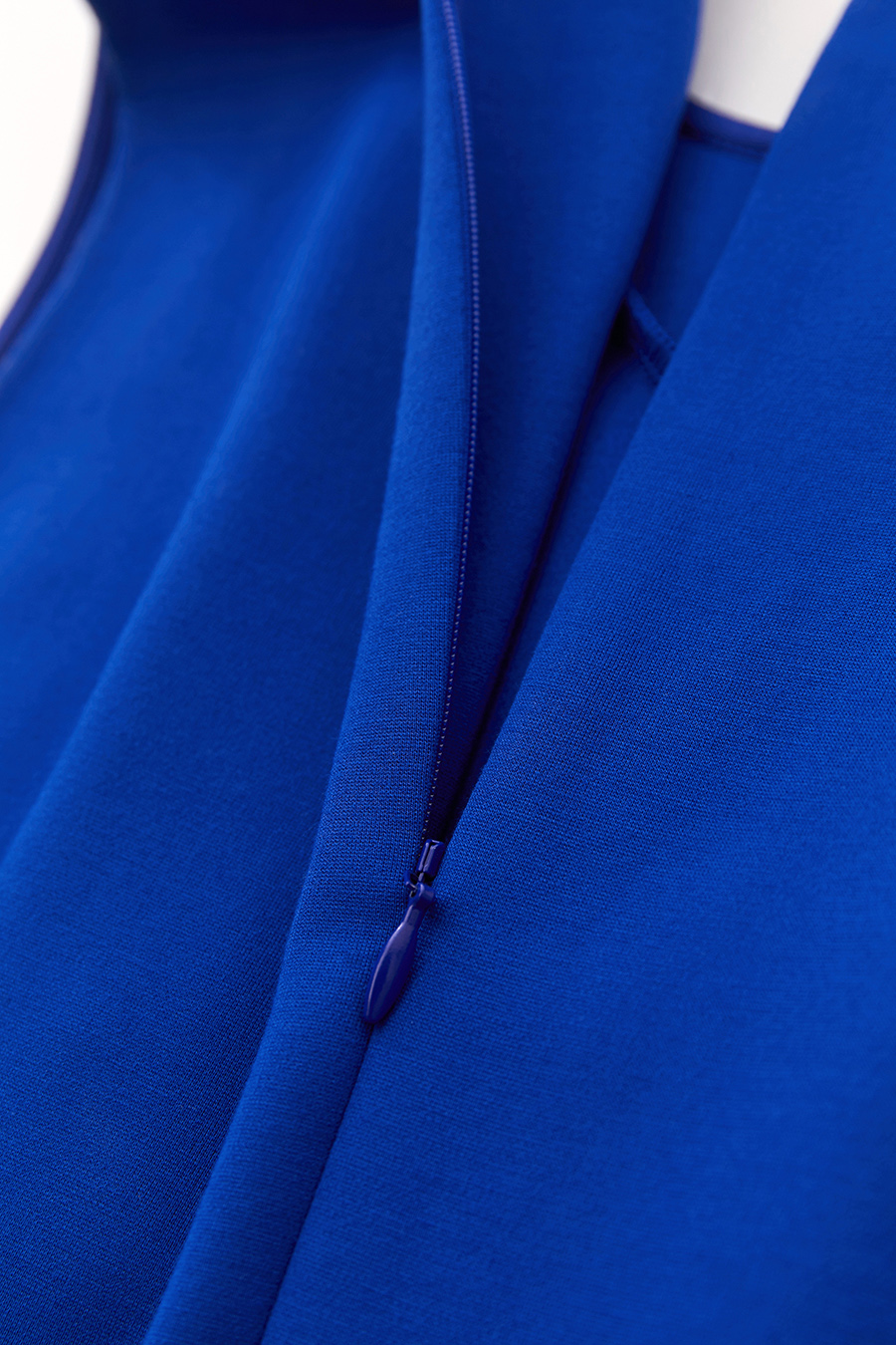 Crew Neck Waist-tied Dress