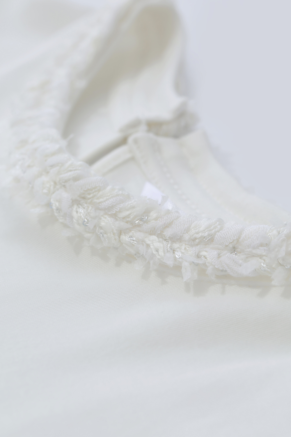 Lace Spliced Elegant Style T-Shirt|AMII