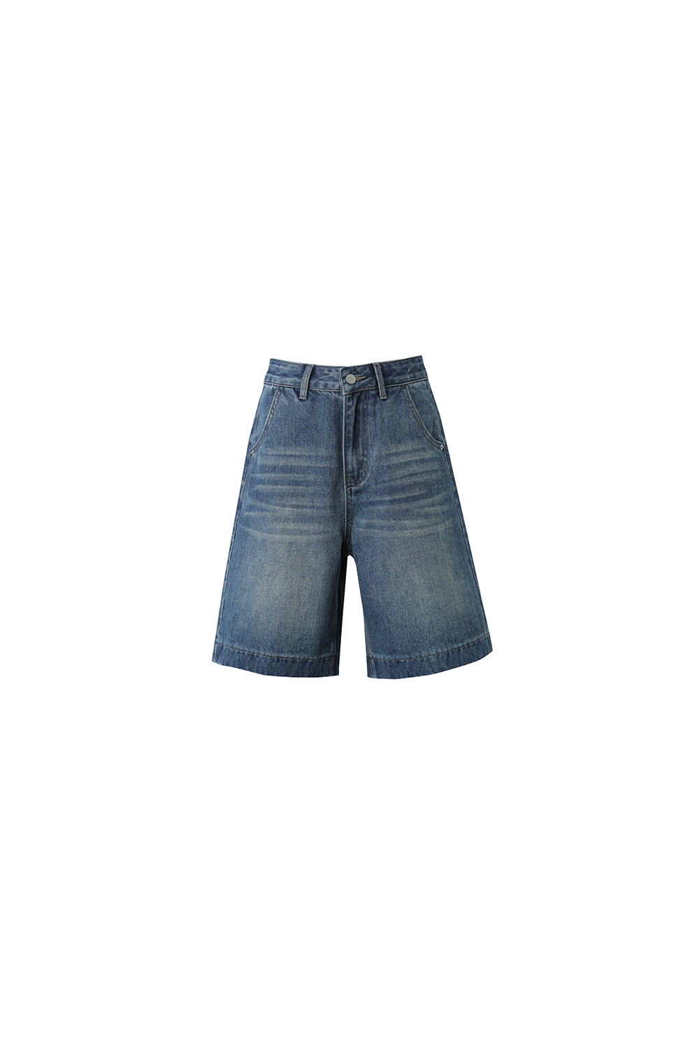 Loose Versatile Denim Capri Pants