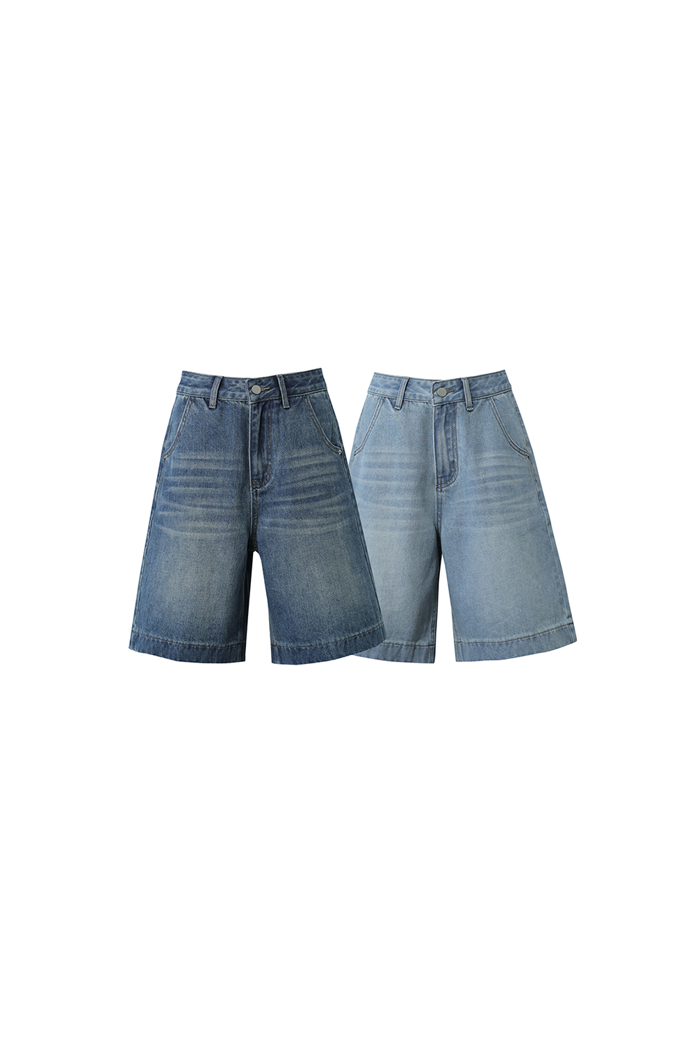 Loose Versatile Denim Capri Pants