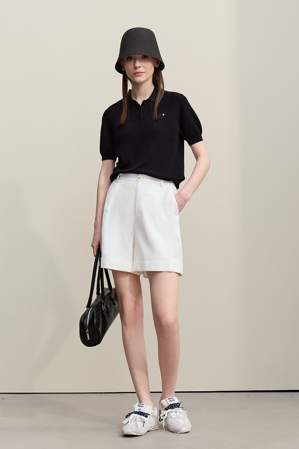 Heart Label Knitted Sweater