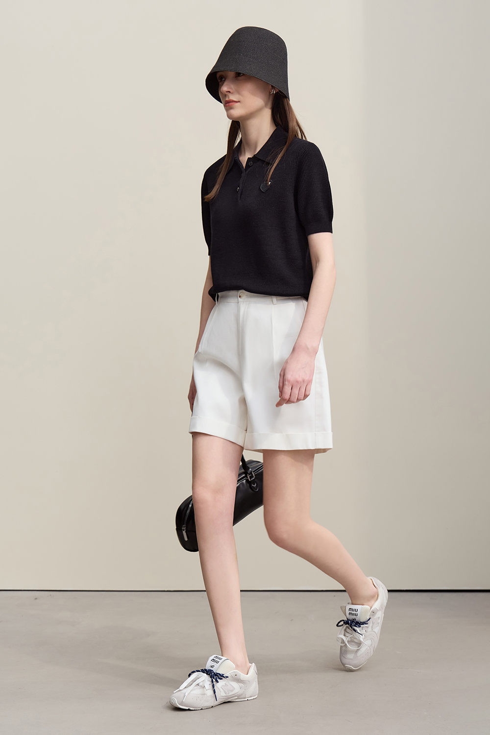 Heart Label Knitted Sweater