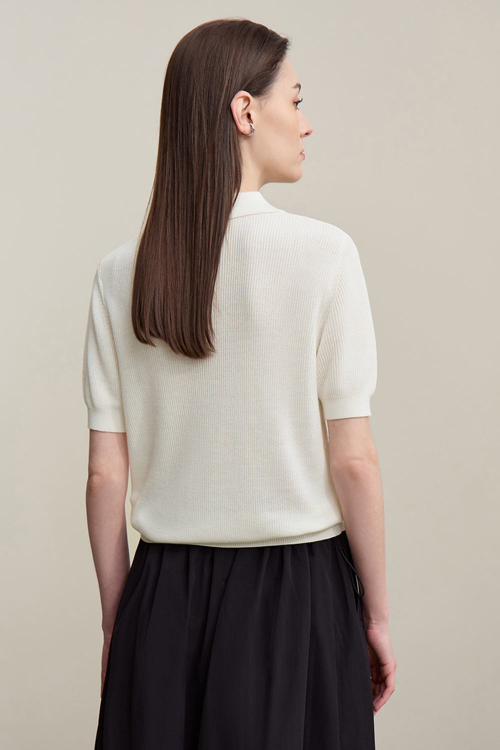 Heart Label Knitted Sweater