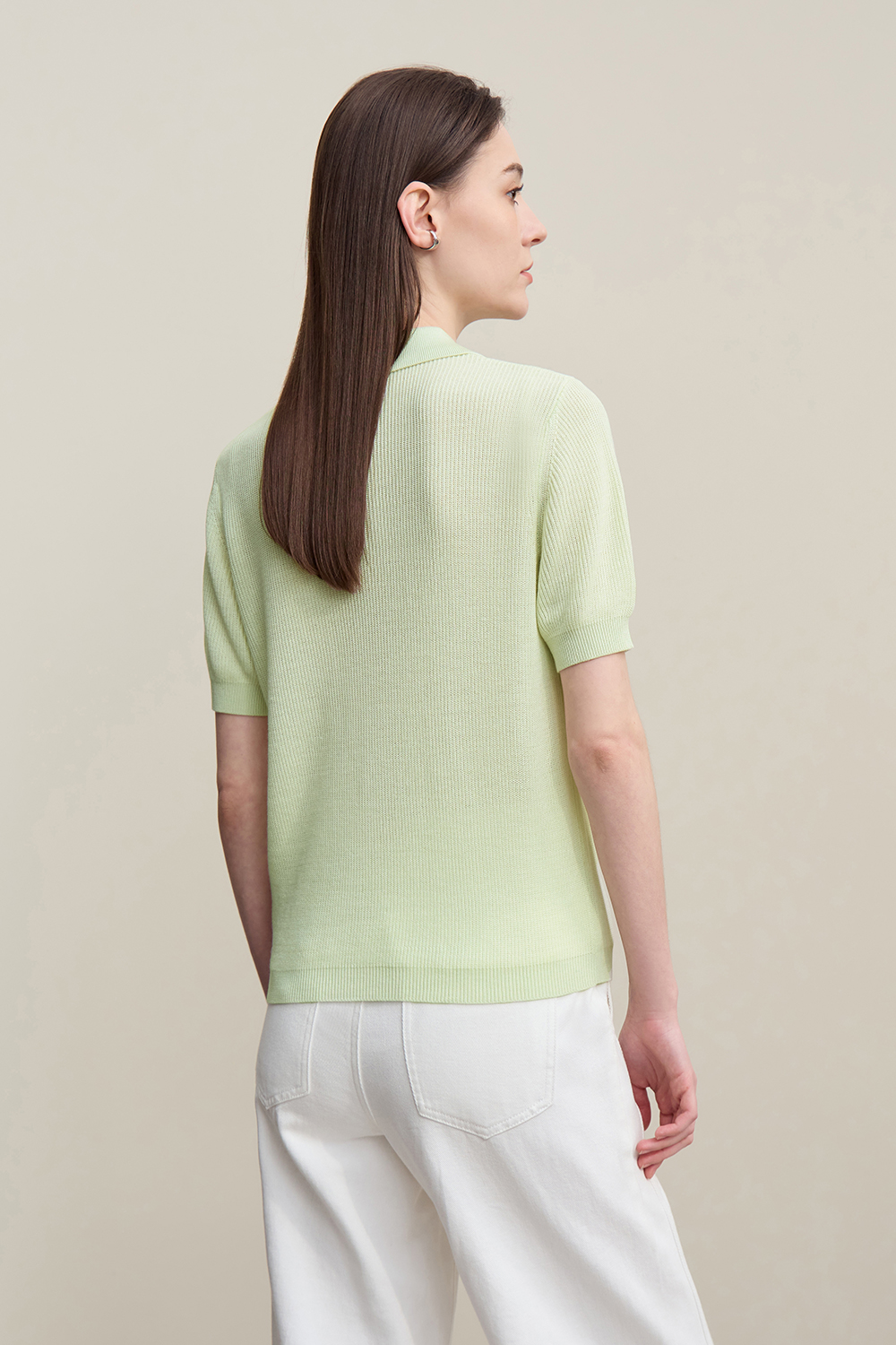 Heart Label Knitted Sweater