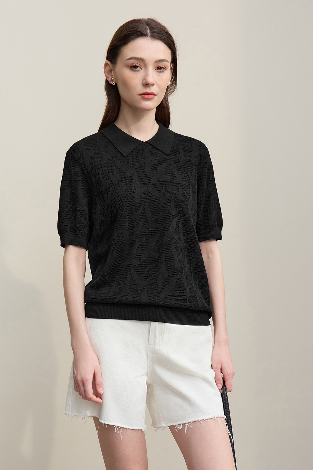 Bird Jacquard Knit Sweater