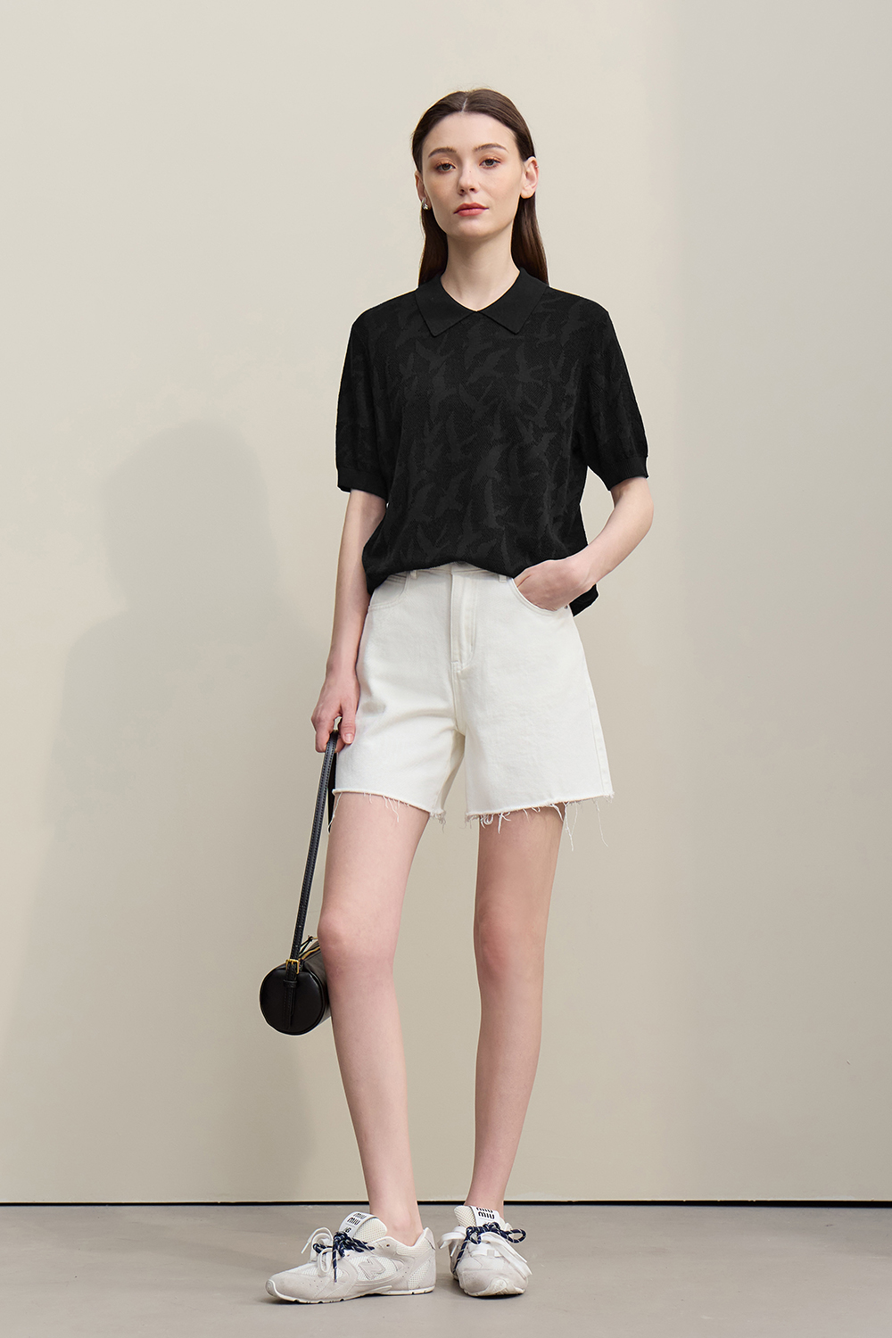Bird Jacquard Knit Sweater