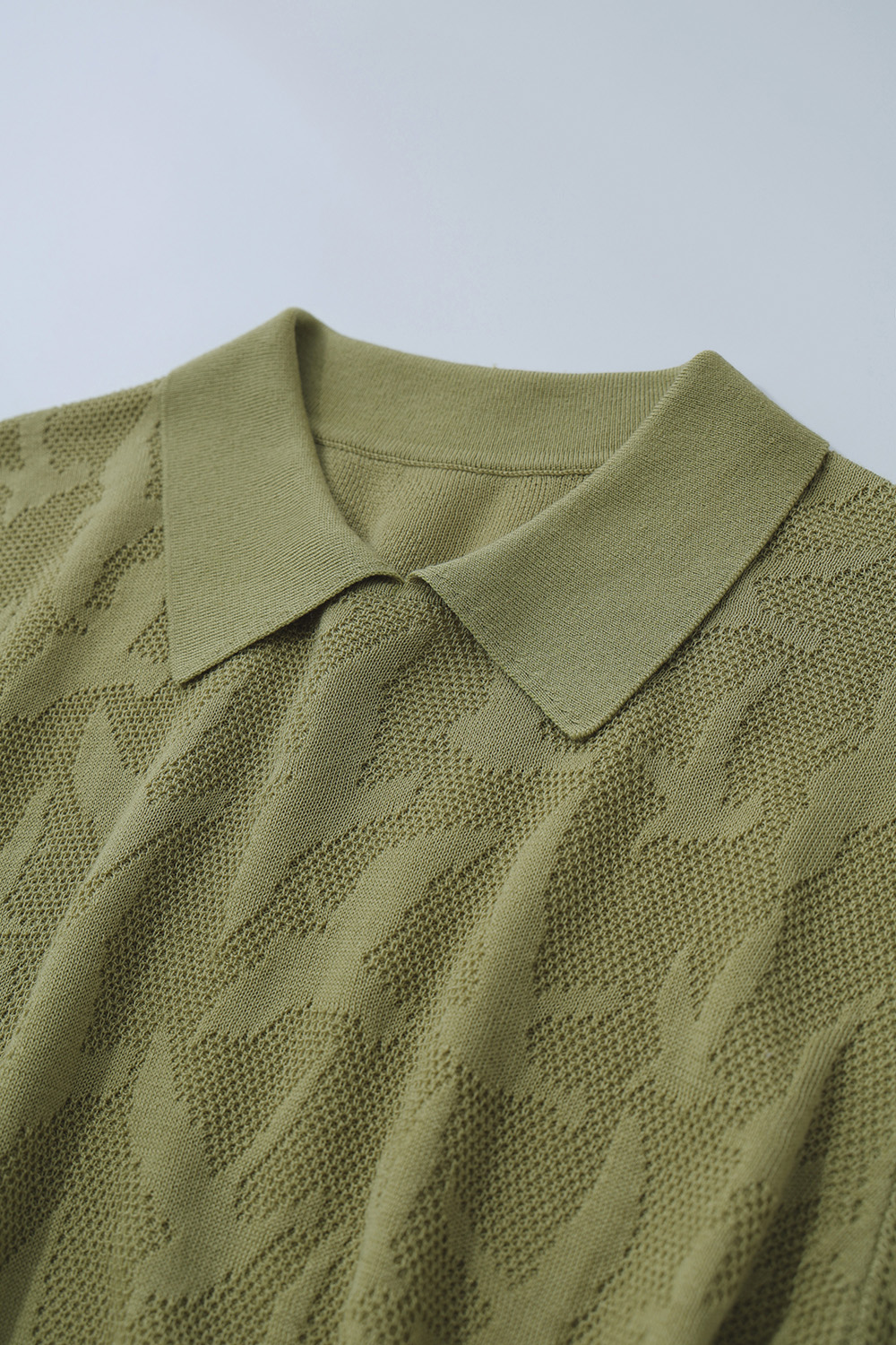 Bird Jacquard Knit Sweater