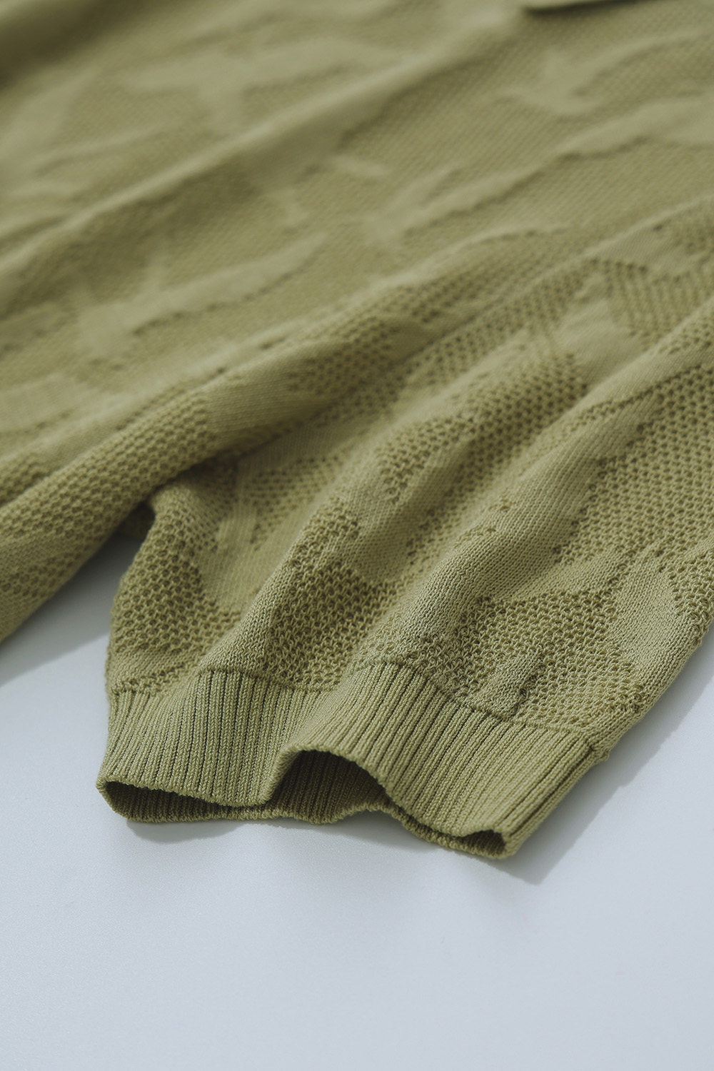 Bird Jacquard Knit Sweater