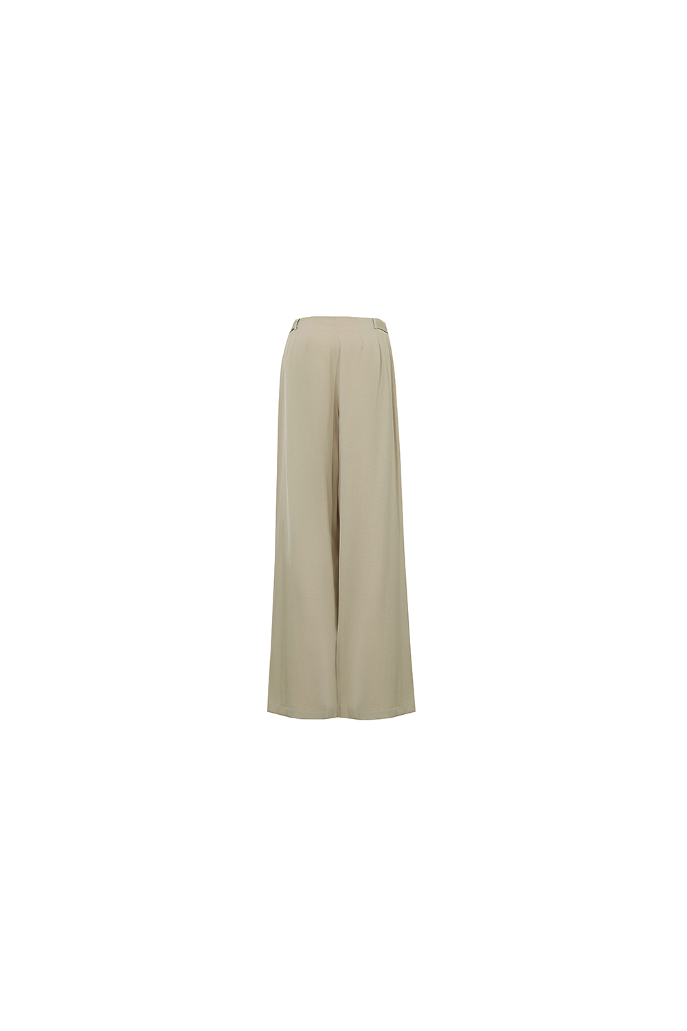 Belt Decorated Casual Pants