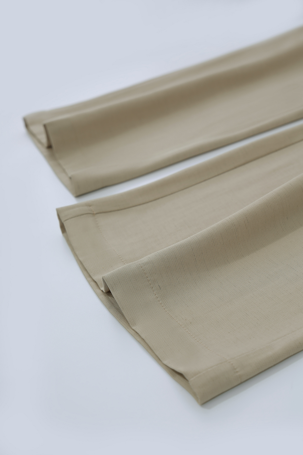 Belt Decorated Casual Pants