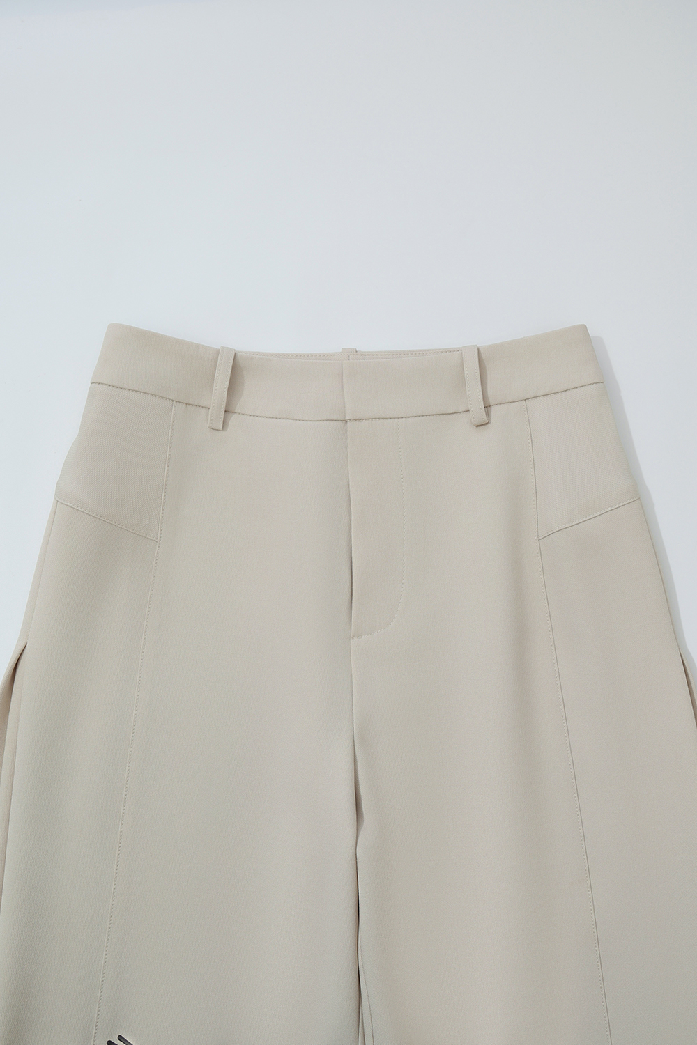 Pleated Wide Leg Casual Pants