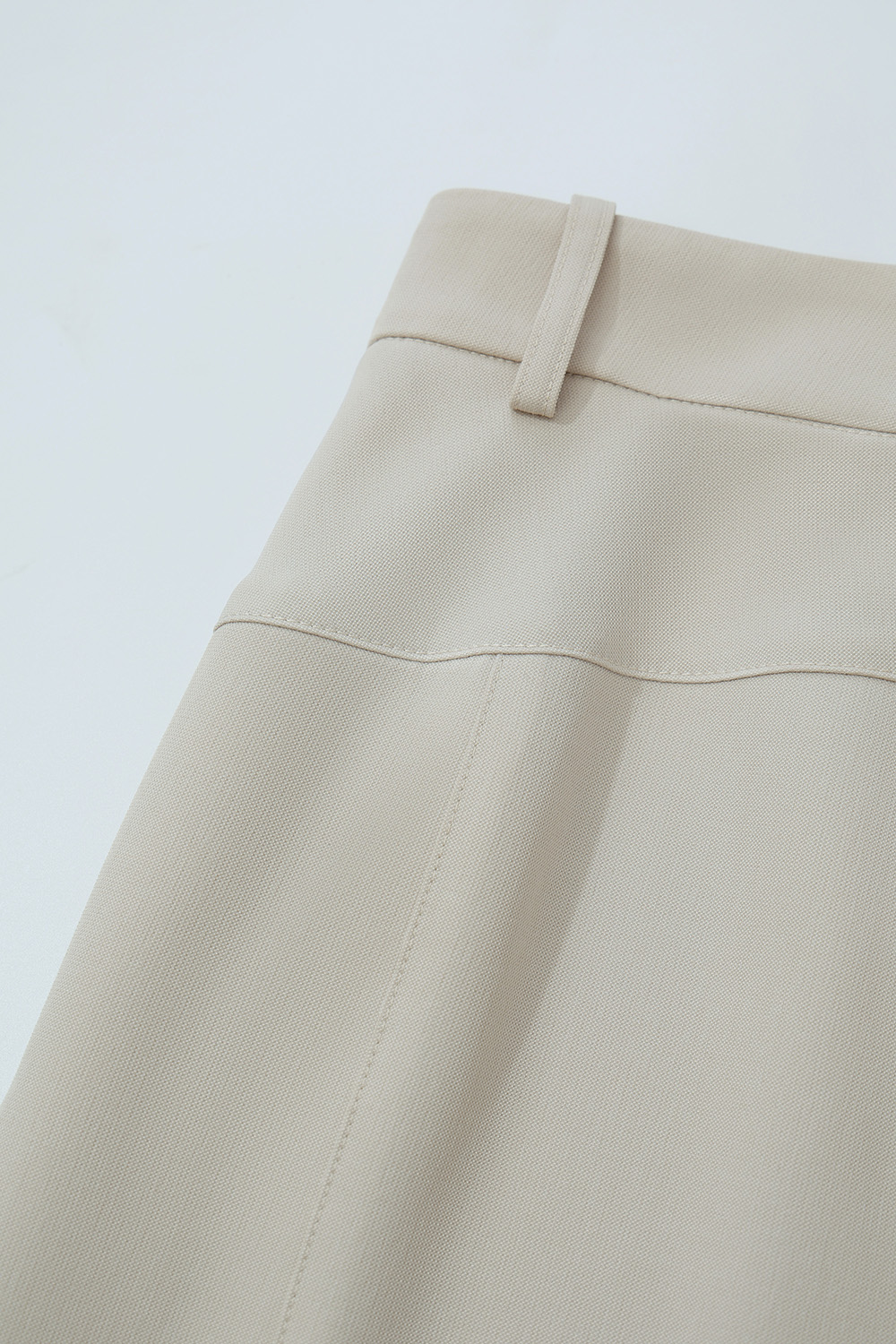 Pleated Wide Leg Casual Pants