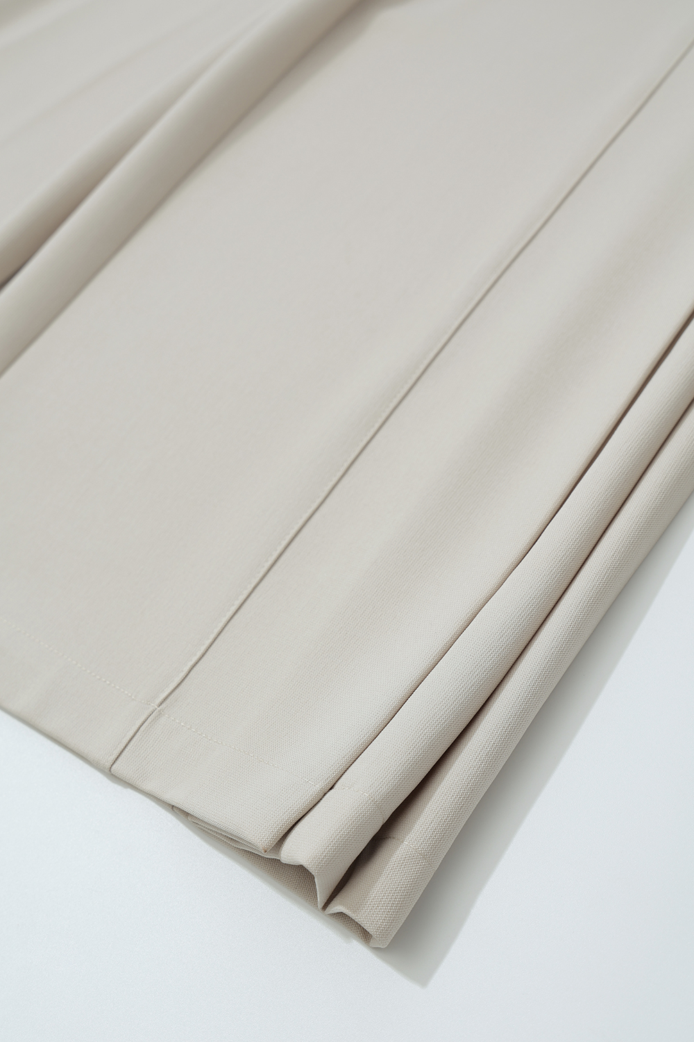 Pleated Wide Leg Casual Pants