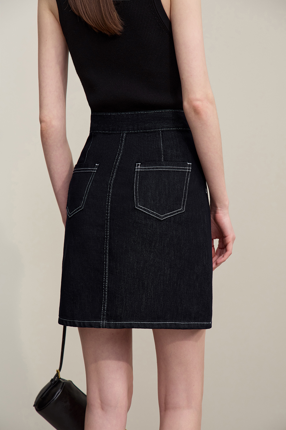Short Denim Skirt