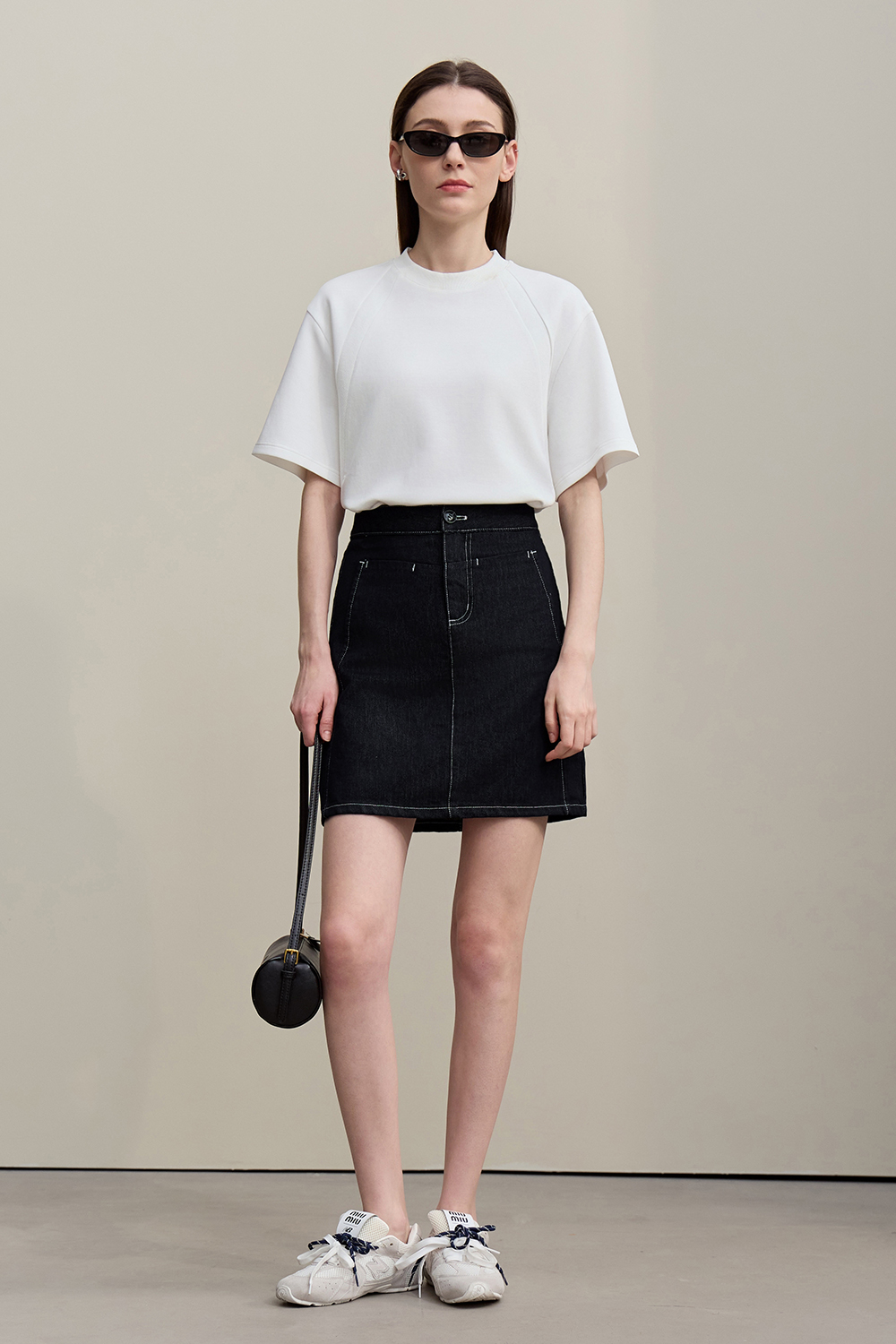 Short Denim Skirt