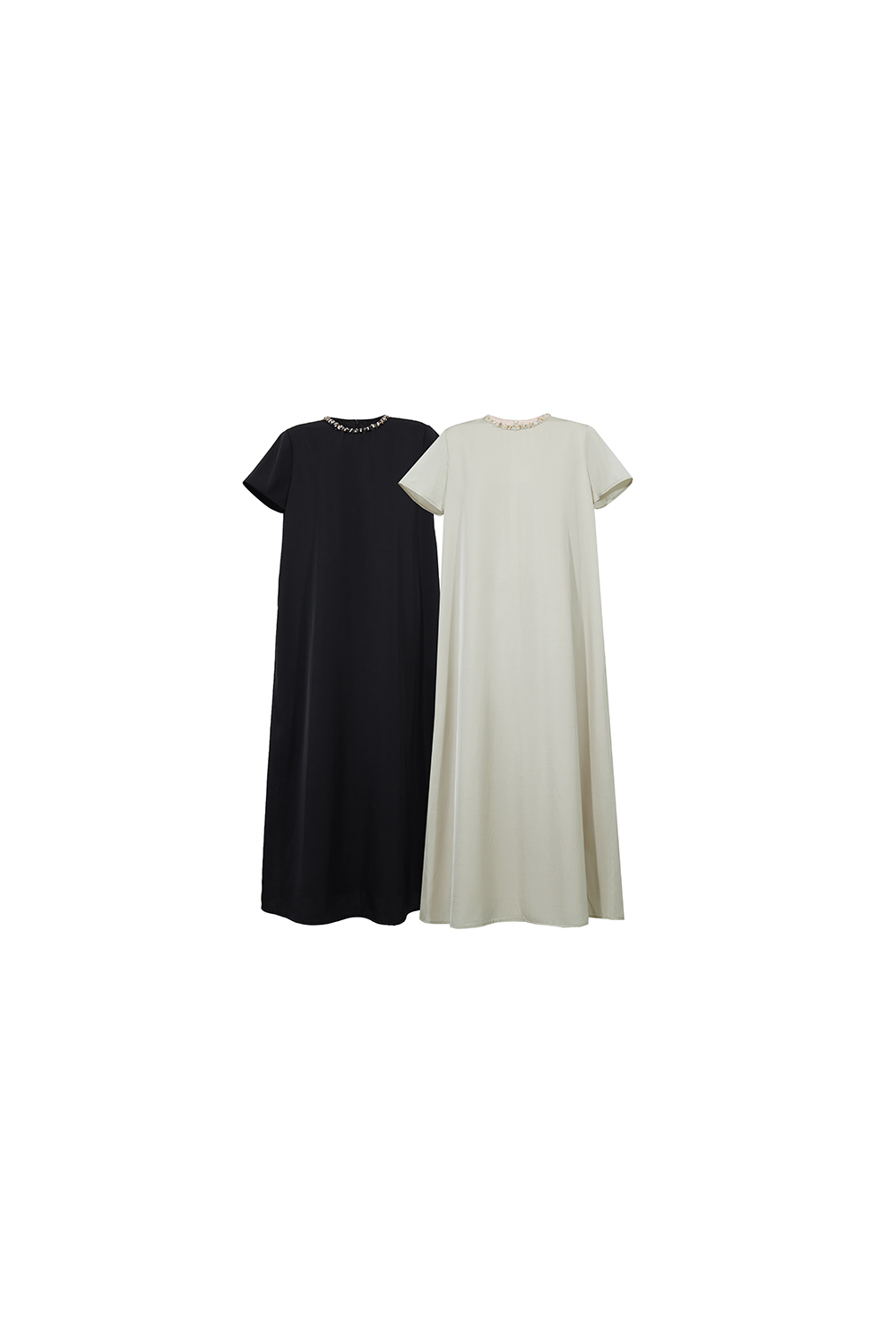 Tweed Style Short Sleeve Dress