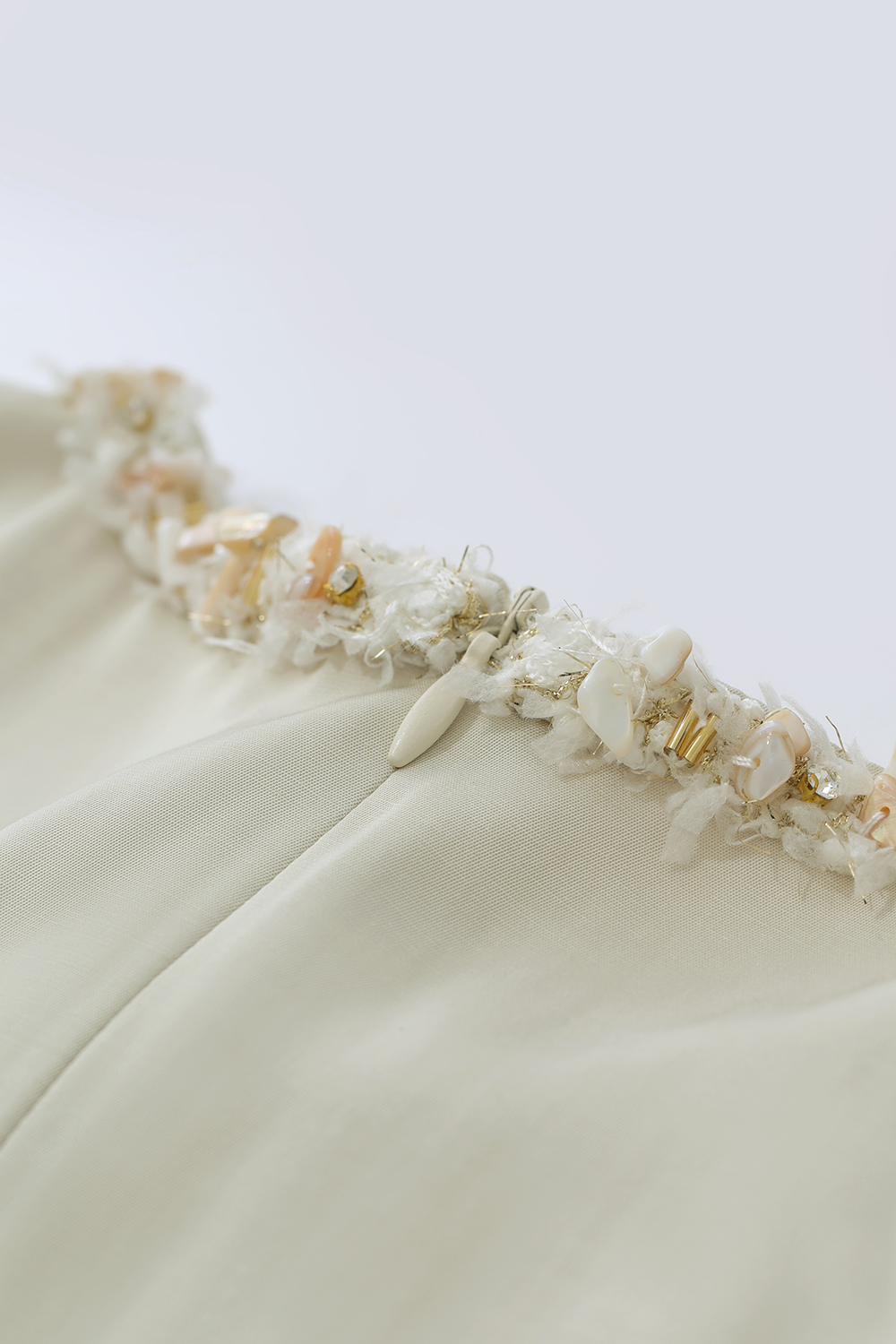 Tweed Style Short Sleeve Dress