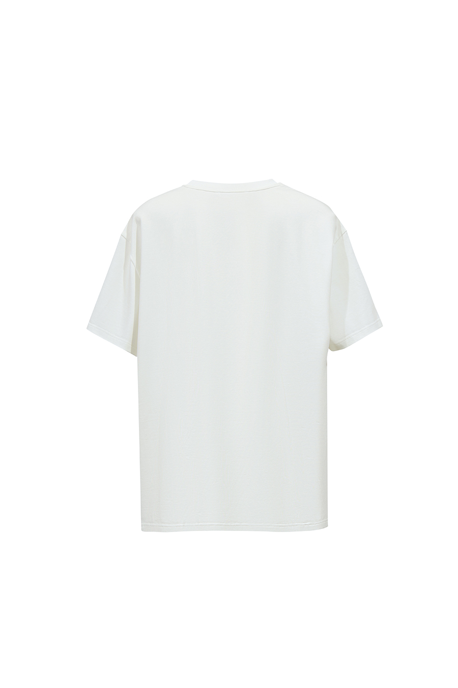 Printed Embroidery Short Sleeve T-Shirt|AMII