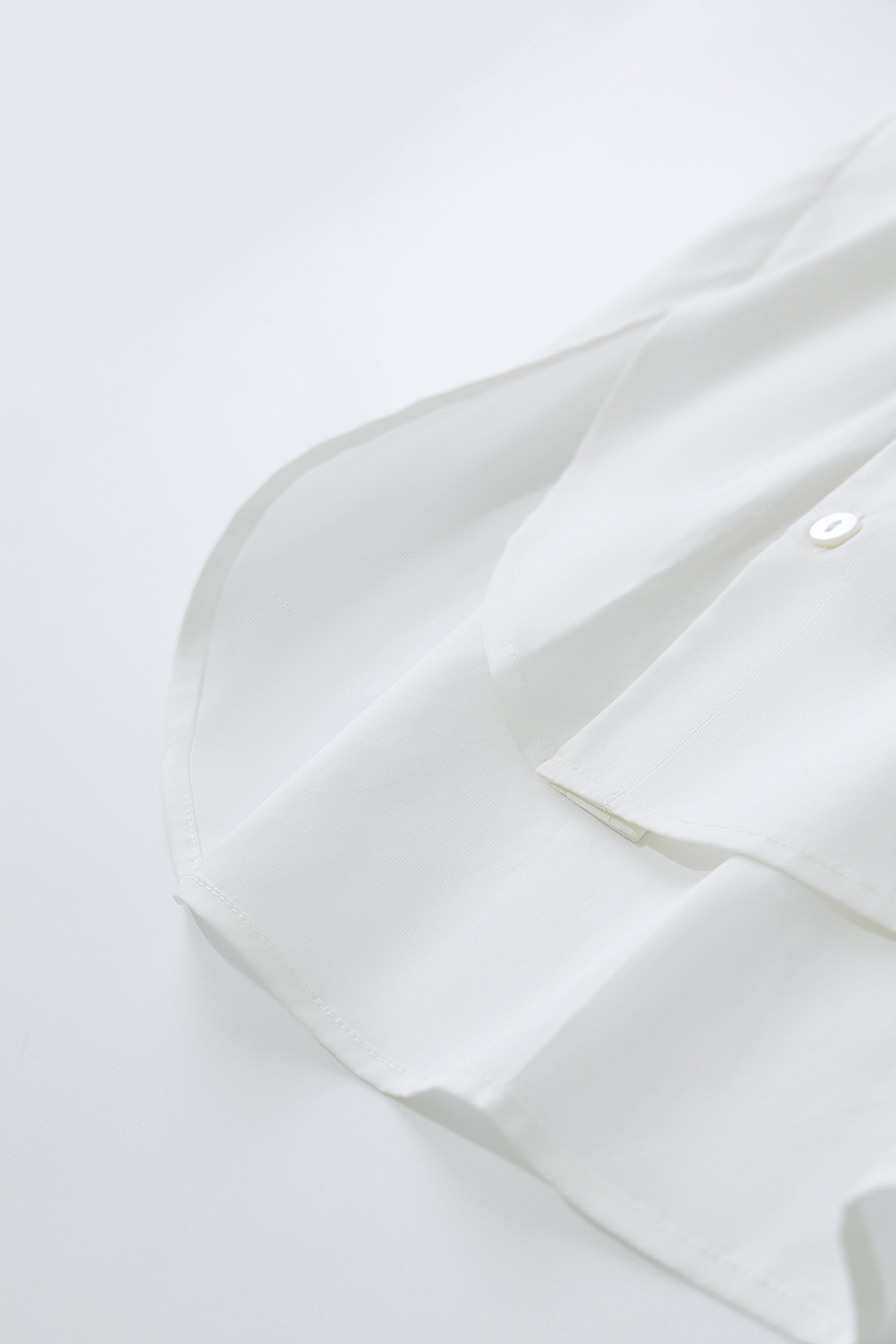 Chinese Style Round Neck Frog Button Shirt|AMII