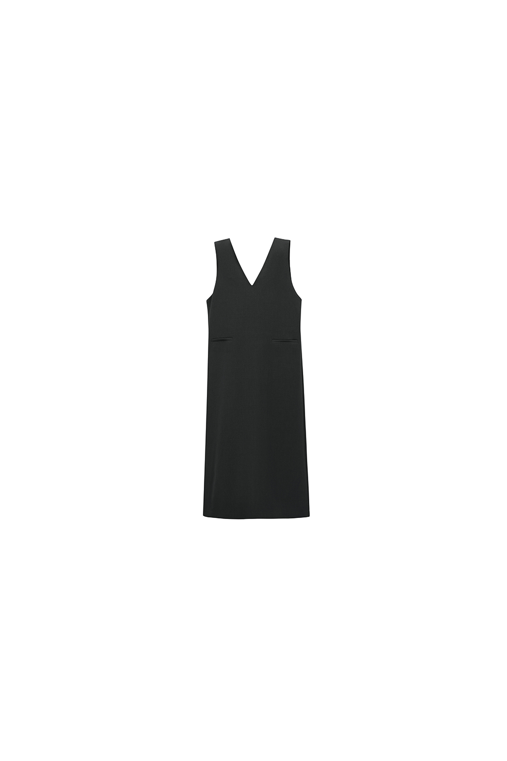 V-neck Ribbon Dress