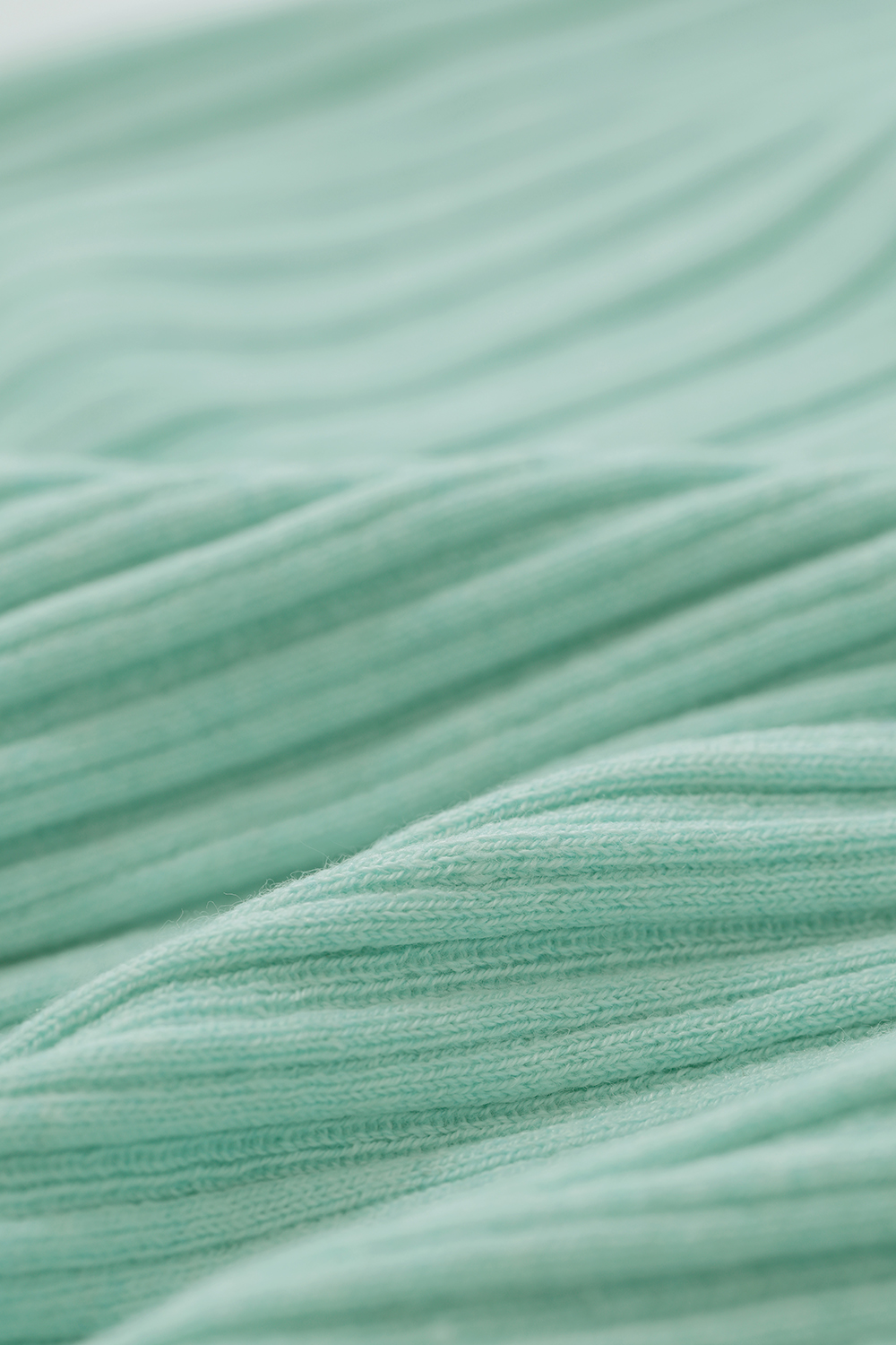 Sheer Silk Spliced Knit Sweater