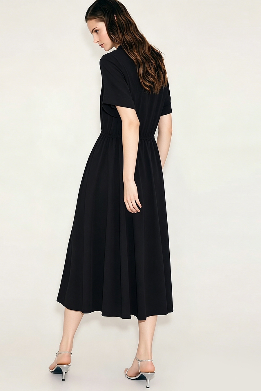 Mountain Style Drawstring Dress|AMII