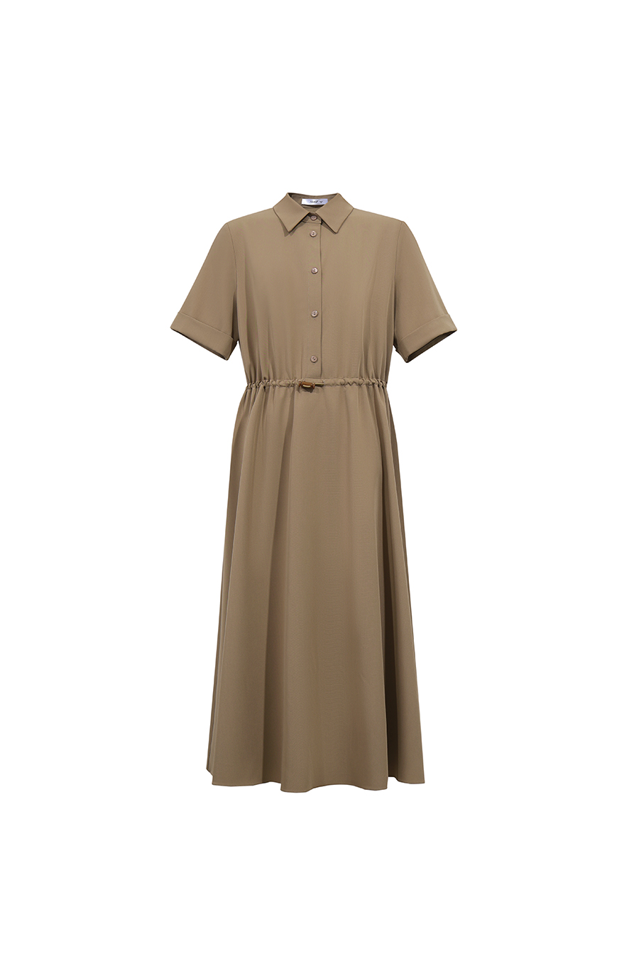 Mountain Style Drawstring Dress|AMII
