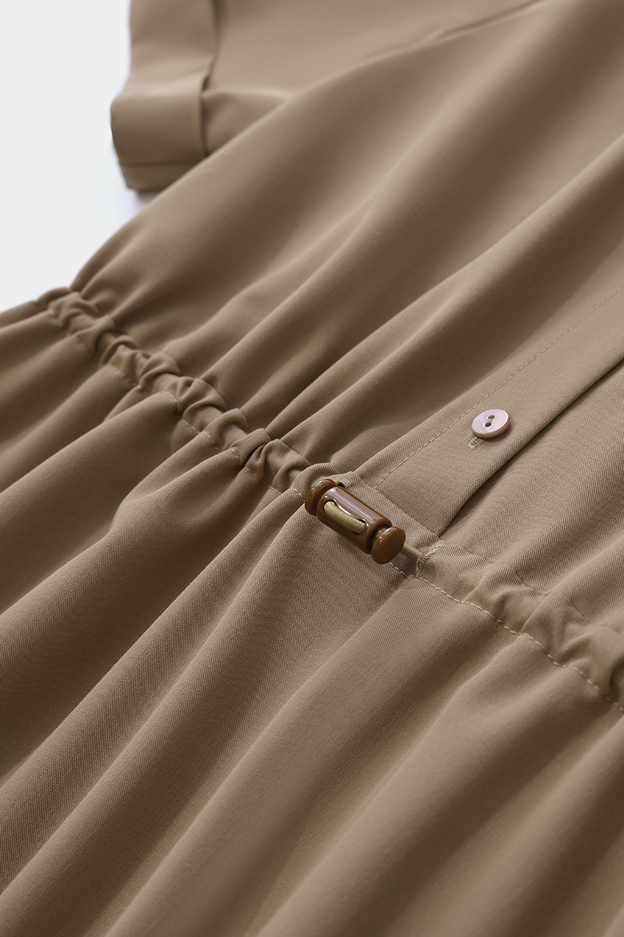 Mountain Style Drawstring Dress|AMII