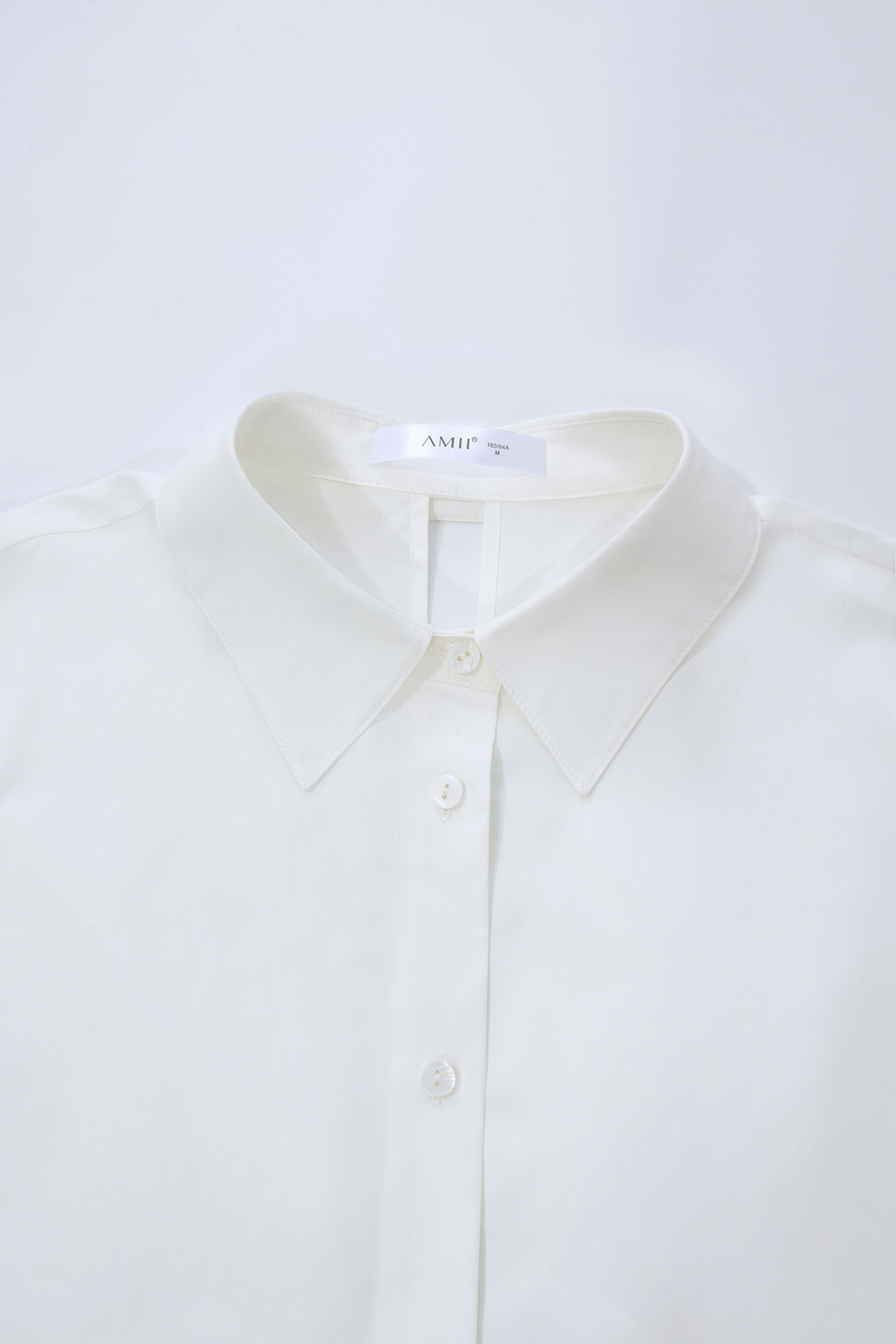 Hollow Pleated Stripe Shirt