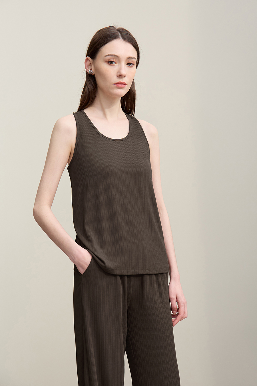Twisted Ribbed Camisole