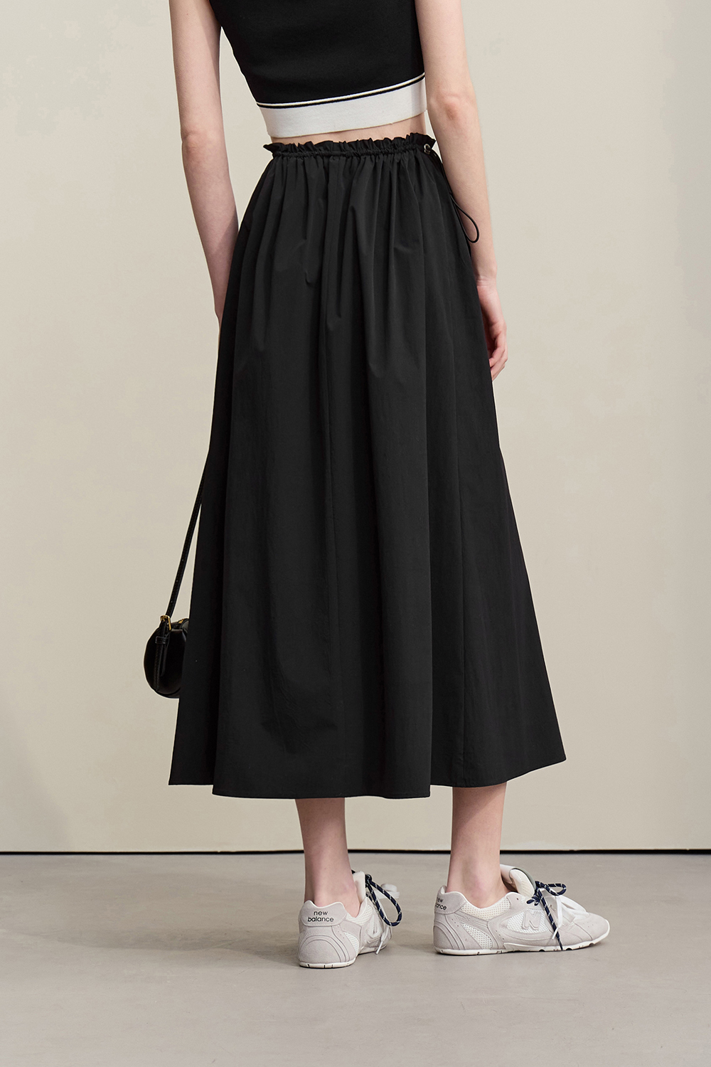 Ruffle A-Line Skirt