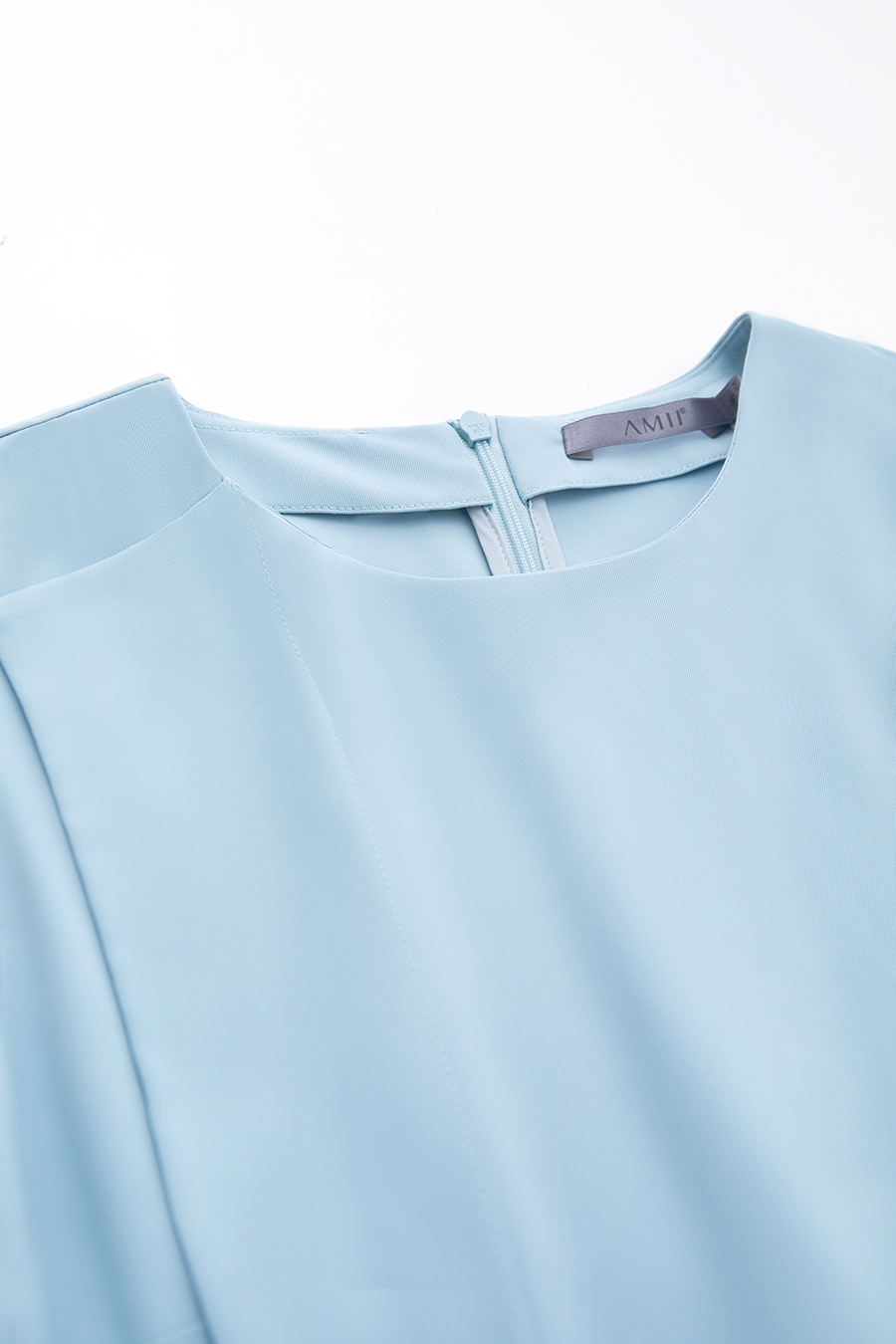 Contrast Tie Dress