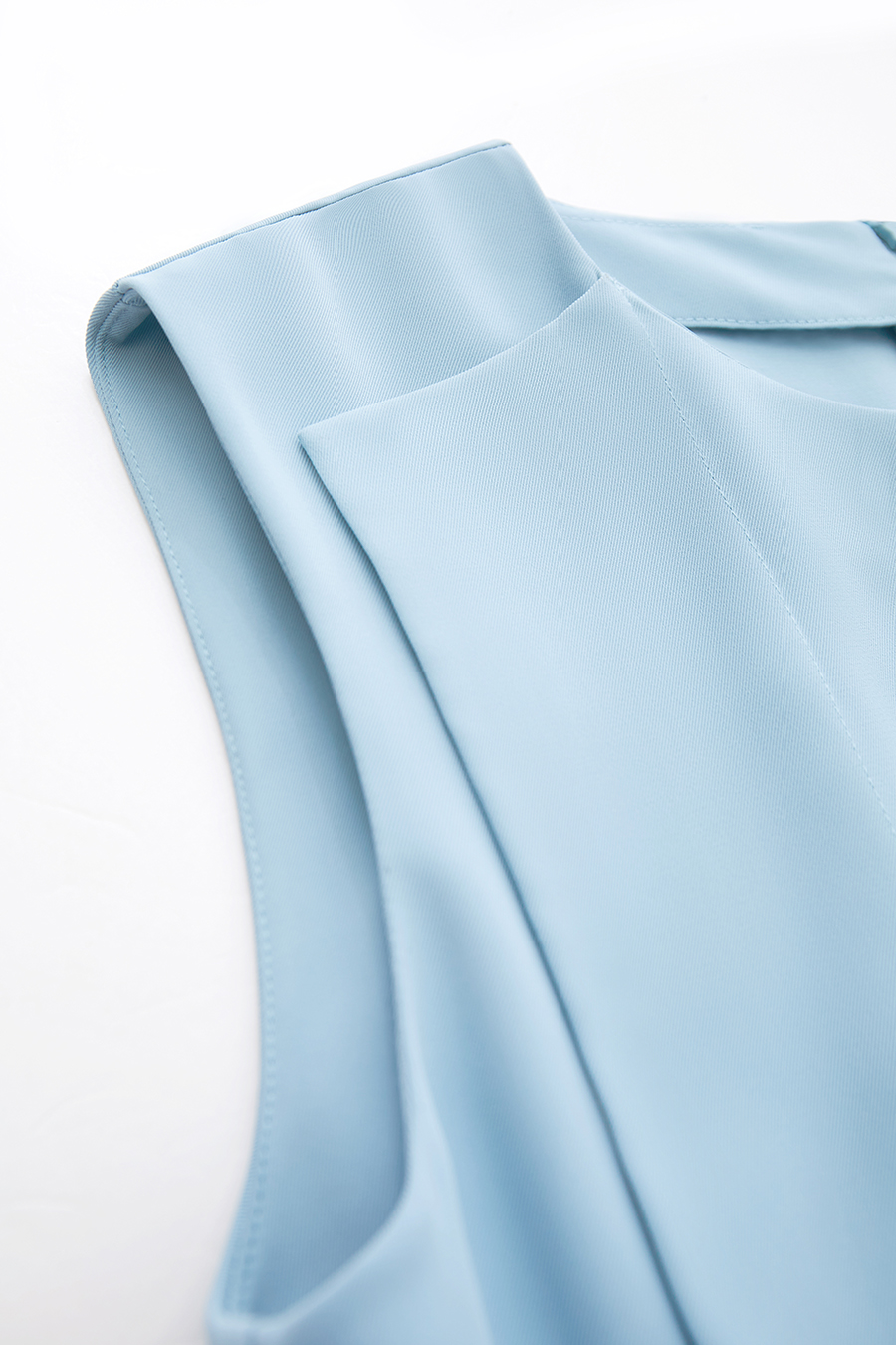 Contrast Tie Dress