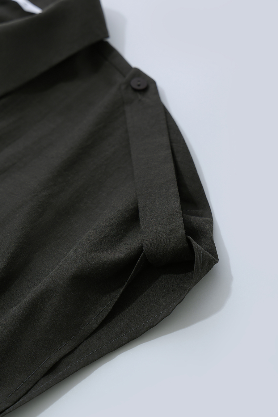 Belted Lapel Dress|AMII