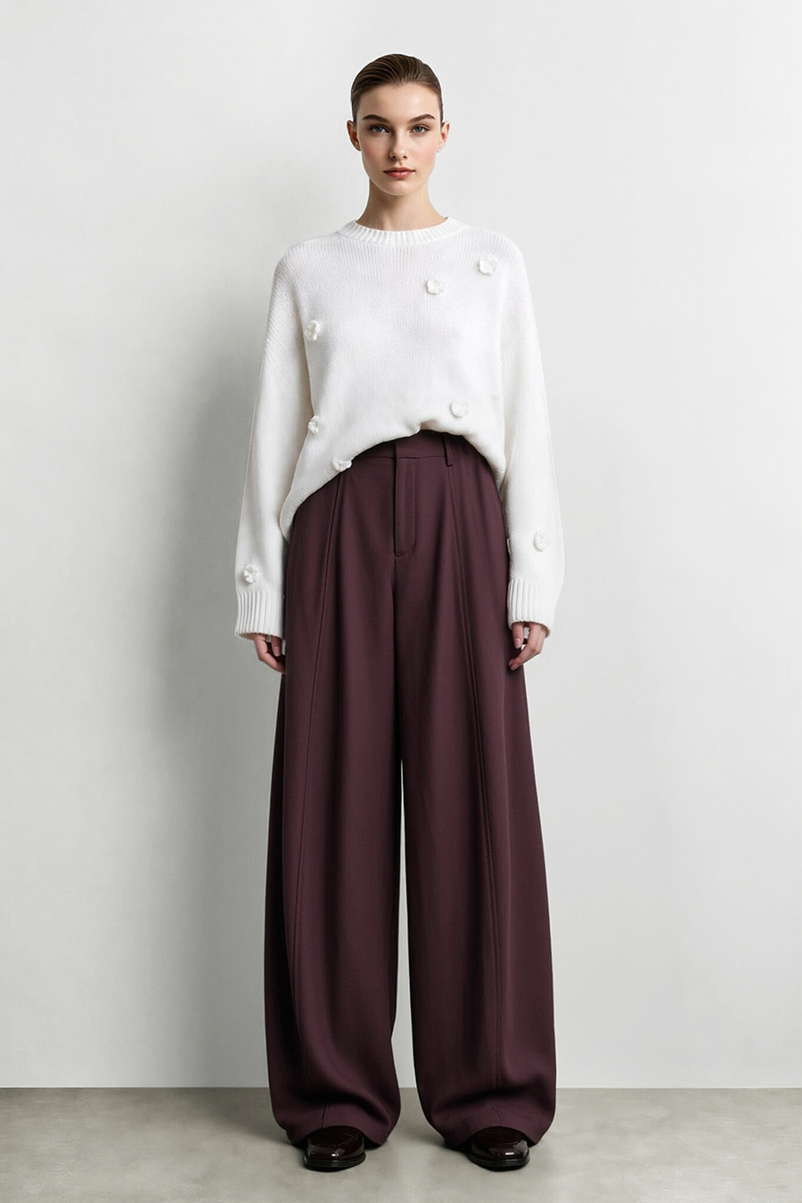 Lyocell Cotton Casual Pants | AMII