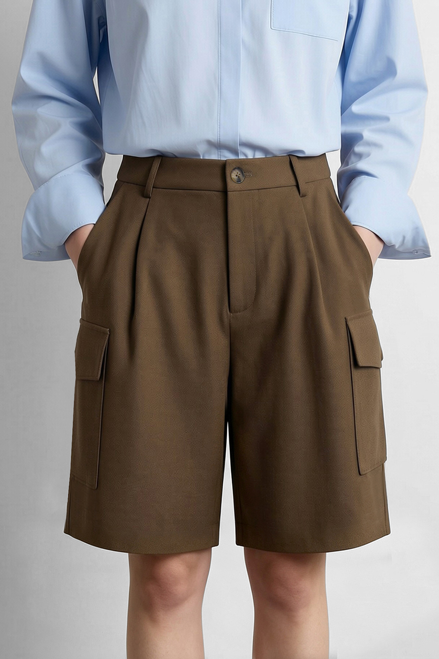Cargo Casual Five-Minute Shorts | AMII