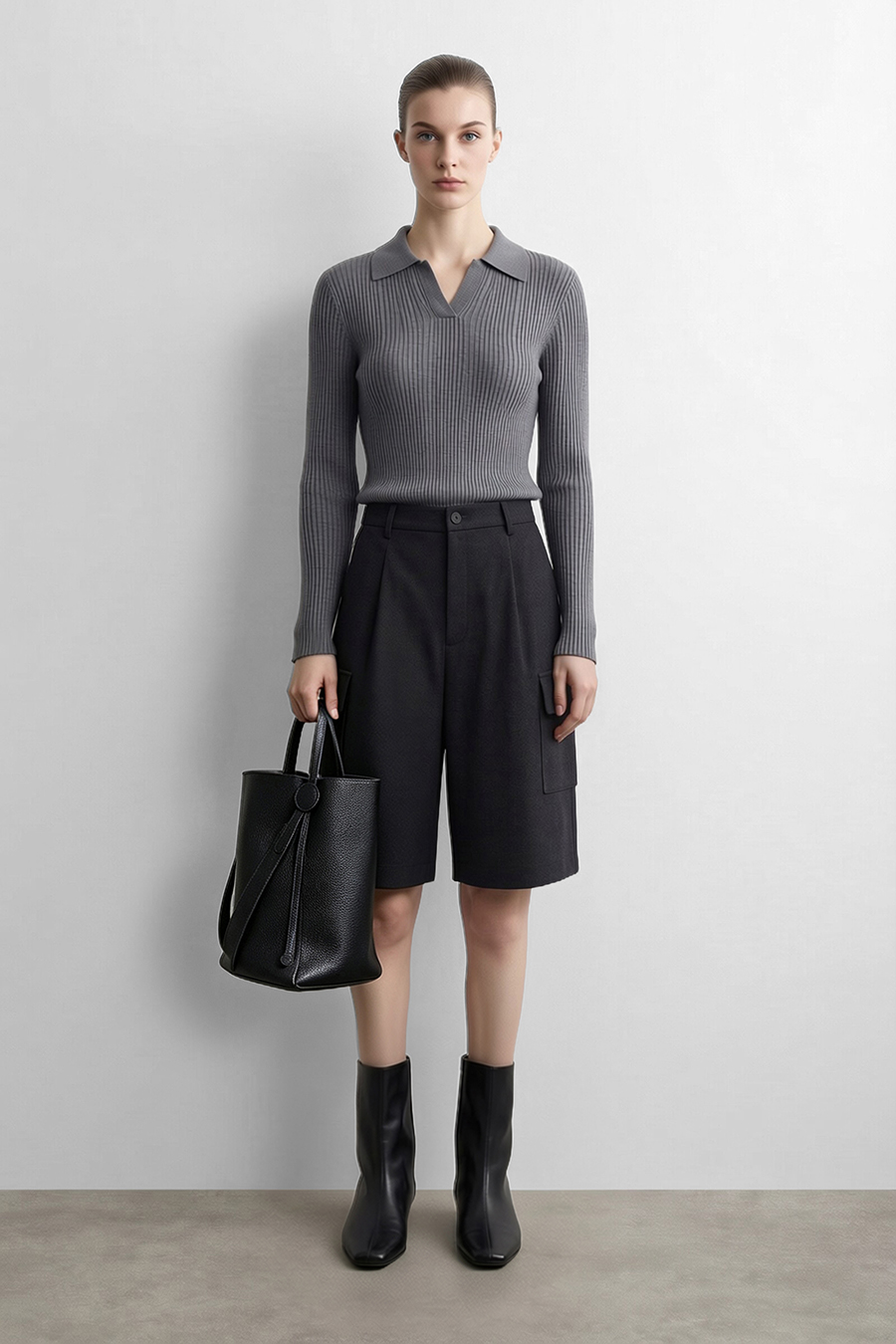 Cargo Casual Five-Minute Shorts | AMII