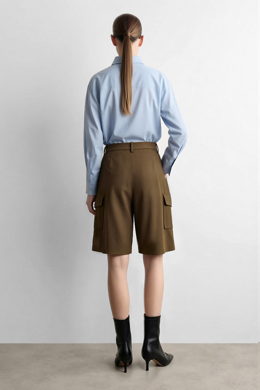 Cargo Casual Five-Minute Shorts | AMII