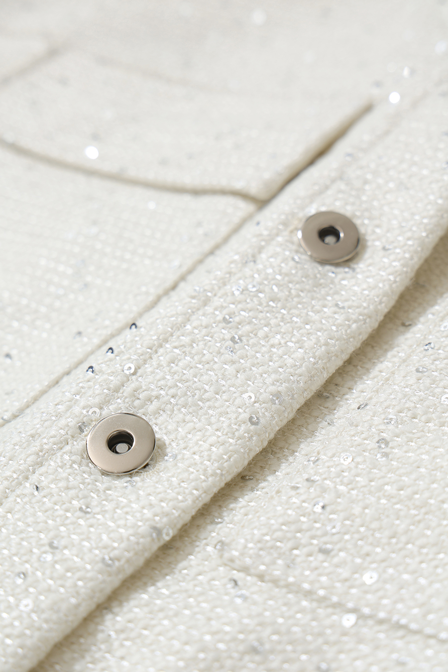 Wool Sequin Chanel-Style Jacket|AMII