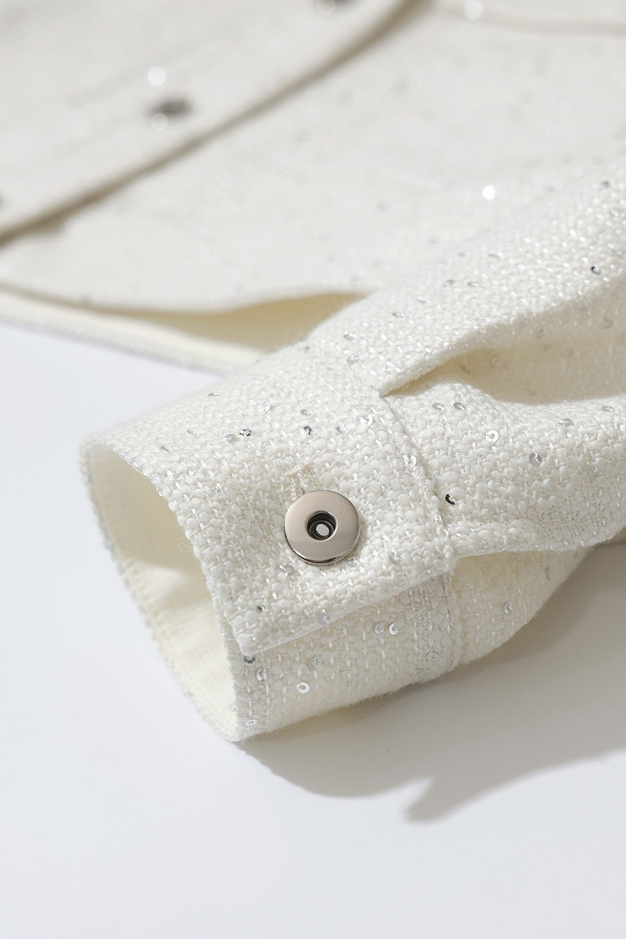Wool Sequin Chanel-Style Jacket|AMII
