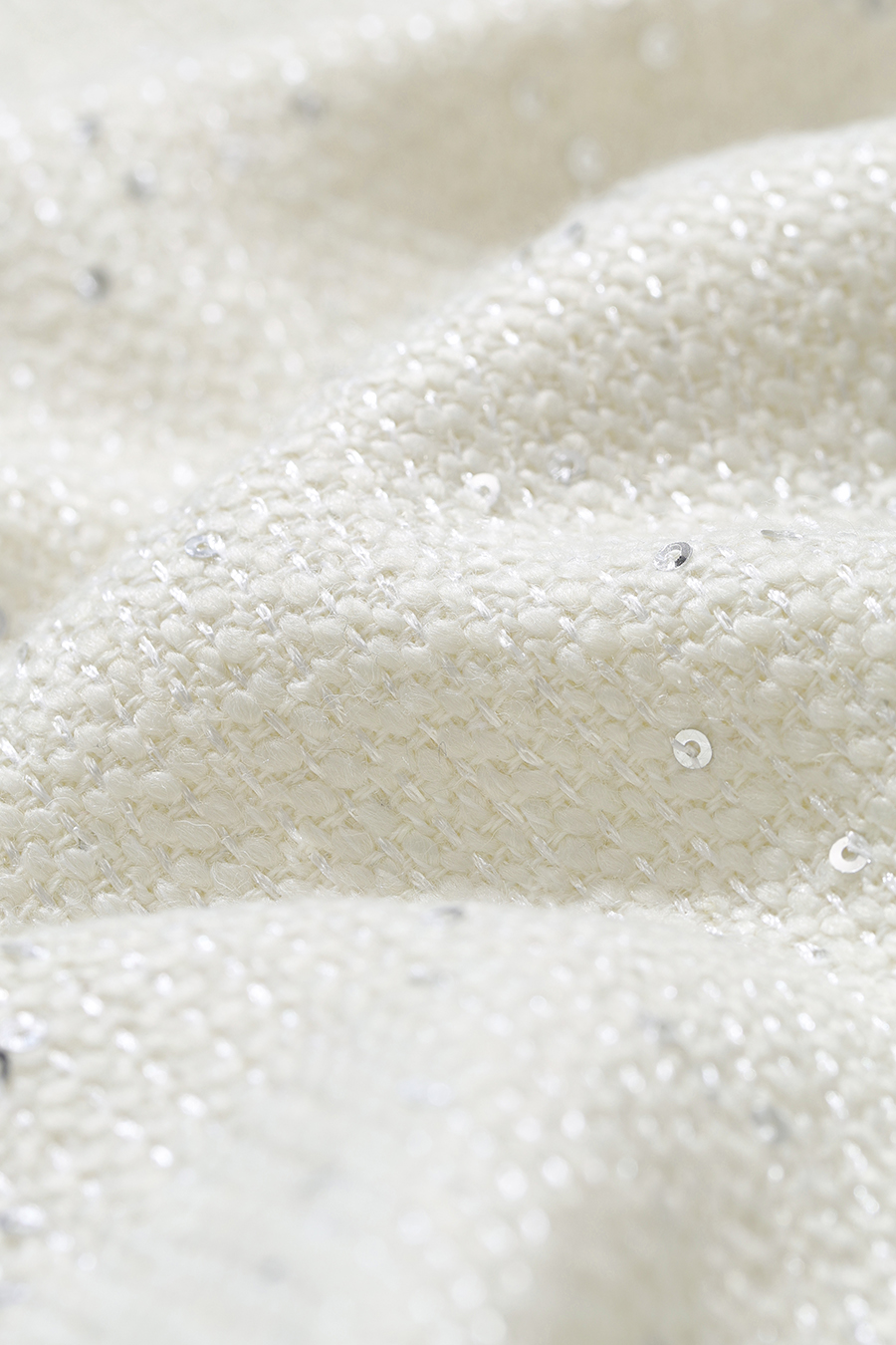 Wool Sequin Chanel-Style Jacket|AMII
